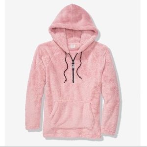 Pink Victorias Secret Half Zip